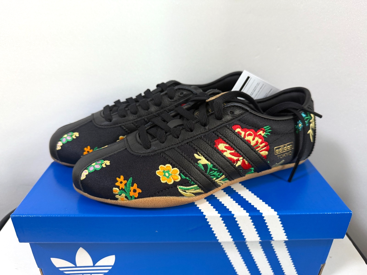 adidas Originals Tokyo Shoes JR1494 Cream White Gold Metallic