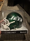 Kevin Mawae New York Jets Autographed Mini Helmet HOF 2019 Beckett Authenticated