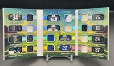 2025 Leaf Booklet Walter Payton, Emmitt Smith + 10 Others Game Used Patch /25