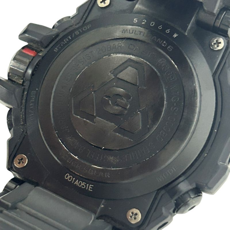 Casio G-SHOCK MTG-S1000BD-1AJF Men's Watch Solar Quartz Black Dial
