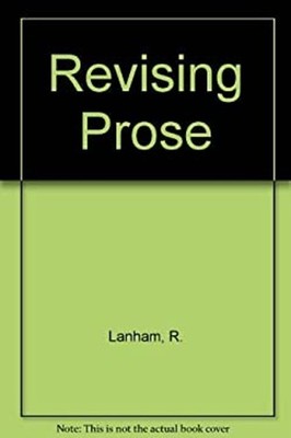 Revising Prose Paperback Richard A. Lanham