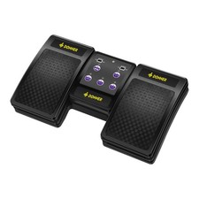 Wireless Bluetooth Page Turner Pedal for iPad Tablet Phone Foot Pedal Black