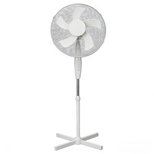 16" Pedestal Fan 3 Speed Settings Quiet Operation Oscillating Adjustable Height