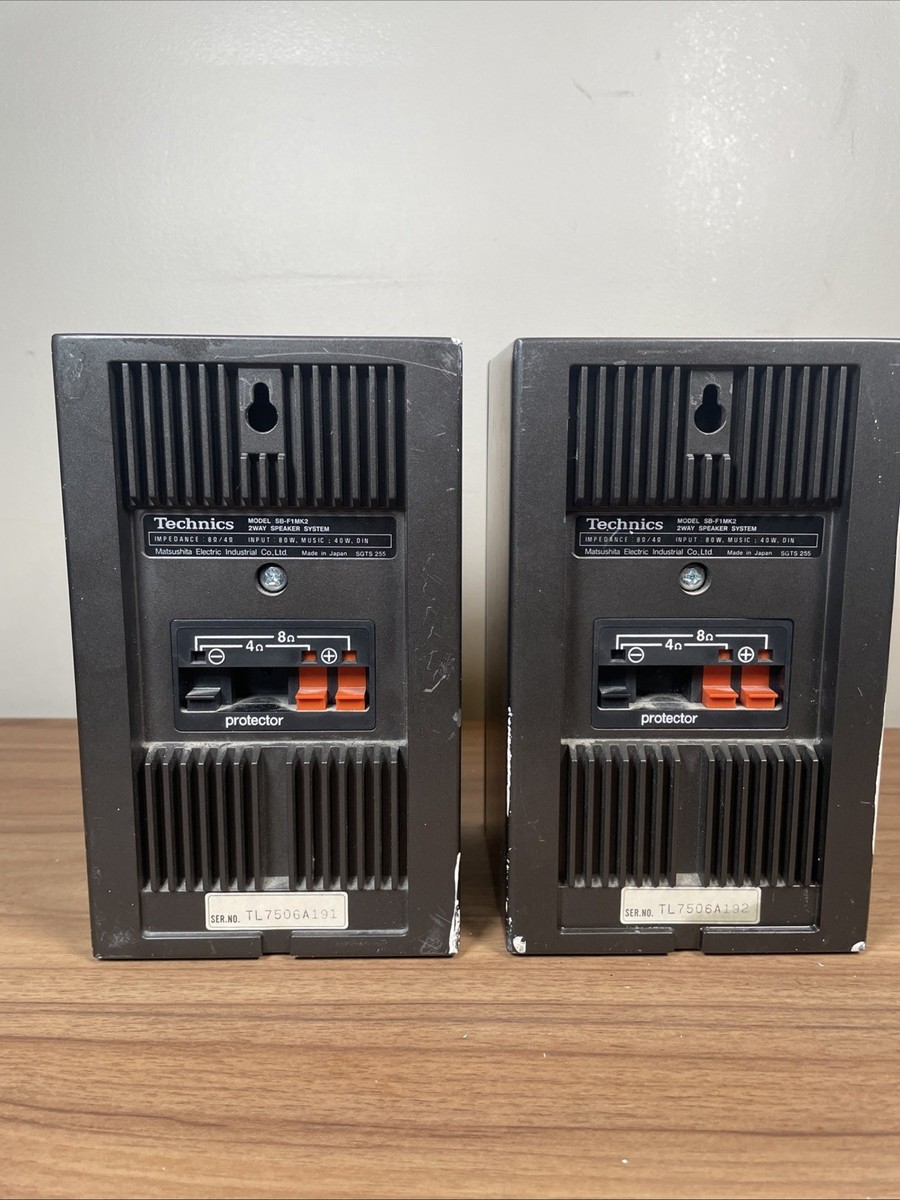Technics SB-F1 MK2 Honeycomb Speakers | eBay