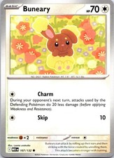 Buneary 107/132 Common Mega Evolution Pokemon NM