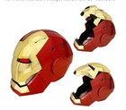 New Version AUTOKING Iron Man Helmet MK5 Voice-control Open-close Light-up Mask