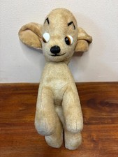 Vintage Chad Valley Hygienic Toys Soft Toy Dog Made in England c.1950s