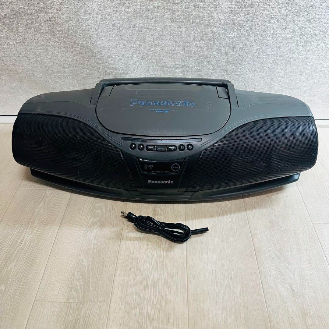 Panasonic RX-DT75 ポータブルオーディオ　CD、カセット、ラジオ Panasonic RX-DT75 CD/Headphone Jack/Cassette/Radio Boombox