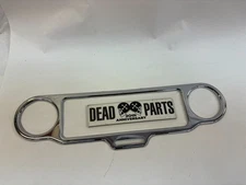 Harley chrome radio stereo gauge lamp trim ring