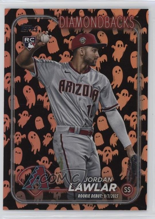 2024 Topps Update Rookie Debut Ghost Foil Jordan Lawlar #US41 Rookie RC mi7