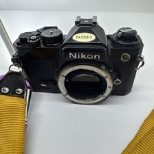  Exc 5 Full Works    Exc 5    Nikon FE Black SLR Film Camera Body from JAPAN