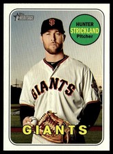 2018 Topps Heritage Hunter Strickland San Francisco Giants #515