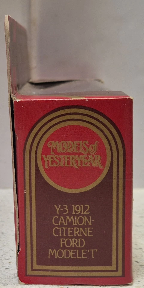 Matchbox Models of Yesteryear Y-3 1912 Ford Model 'T' Tanker 'Mobil Oil' - Image 4 of 4