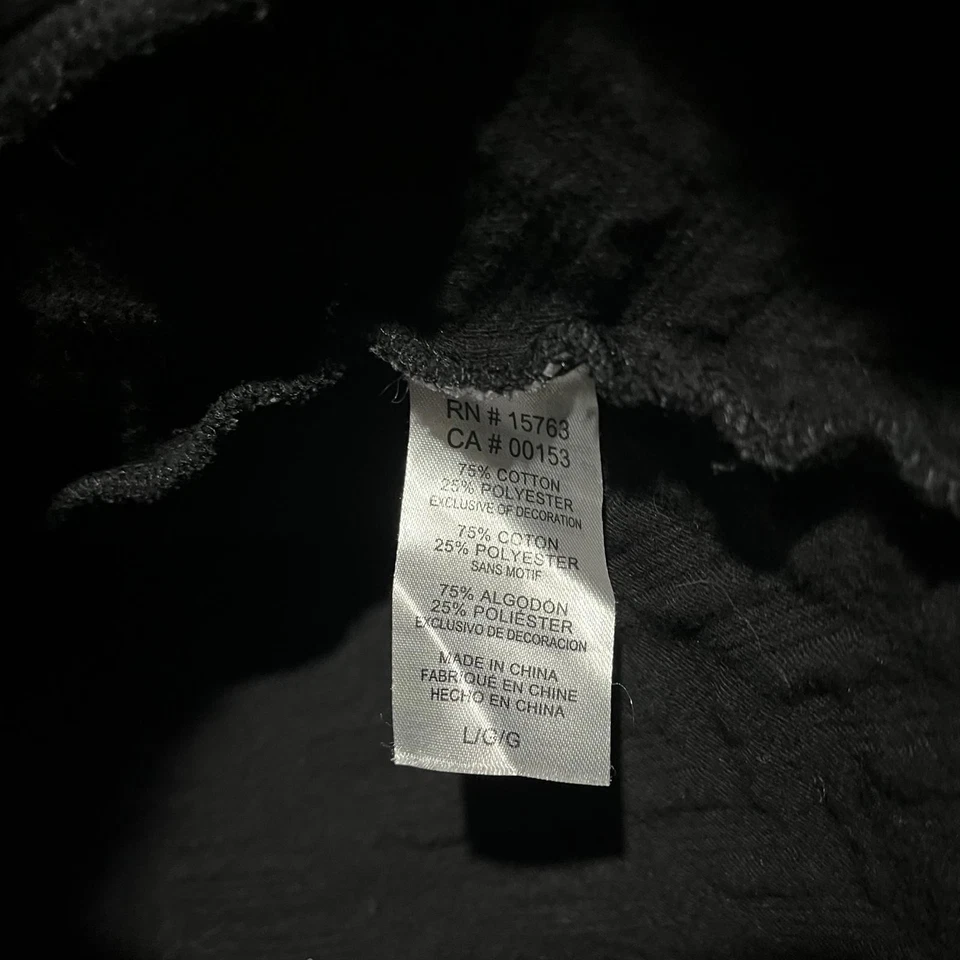 Champion Indiana Hoosiers Black Quarter Zip Pullover Women’s Size Large  - Image 4 of 4