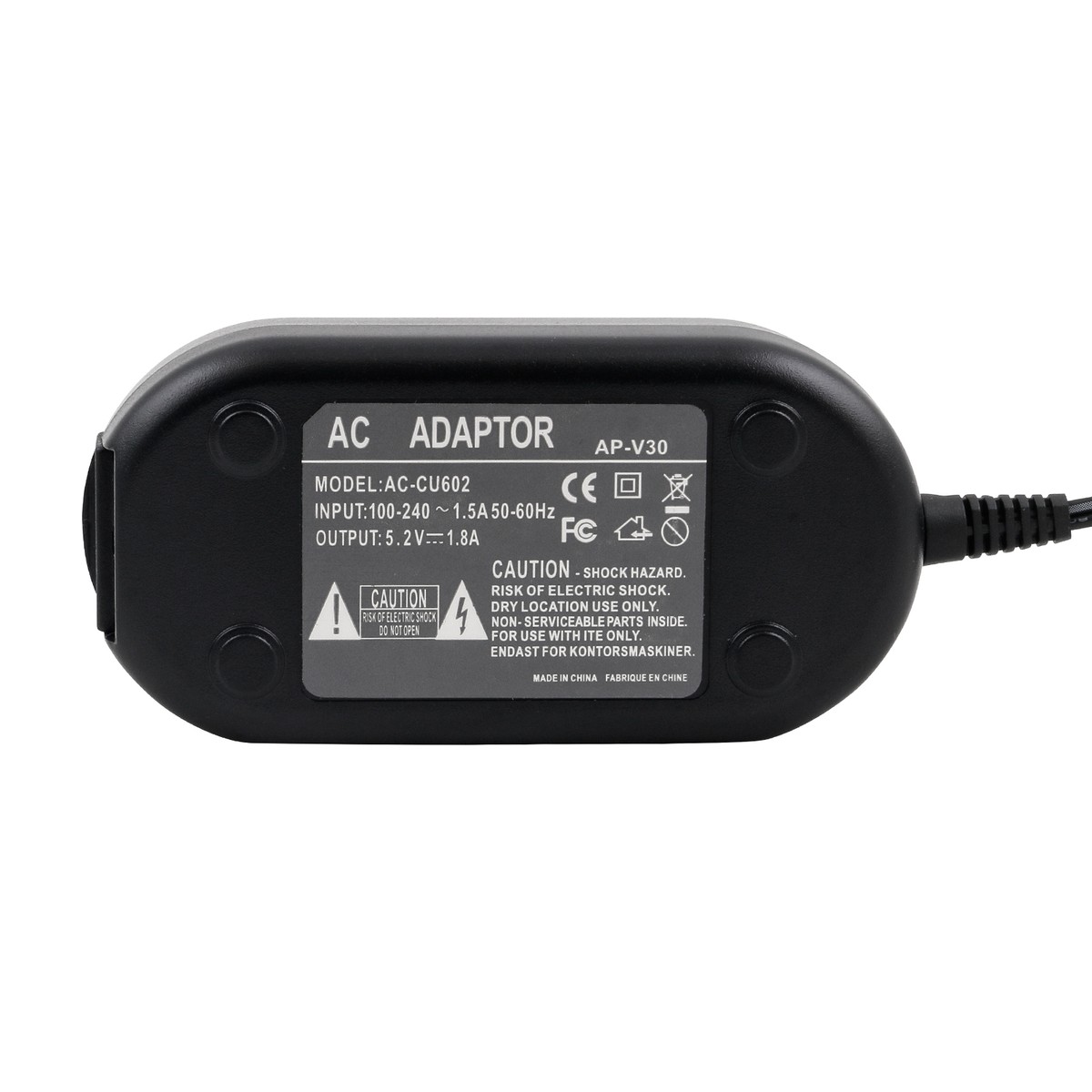 Raeisusp USB DC Stroomkabel AP-V30 – Externe Voeding Voor JVC Everio Camcorders (5V, 1,5 Meter)