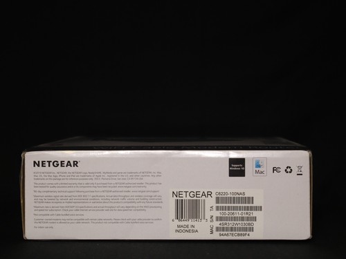 UNOPENED Netgear AC1200 C6200 Black 802.11ac Dual Band WiFi Cable Modem Router - Picture 7 of 9