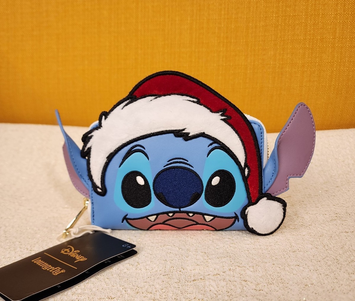Loungefly Disney Lilo and Stitch Holiday Santa Stitch 