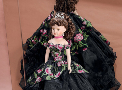 quinceanera doll dress