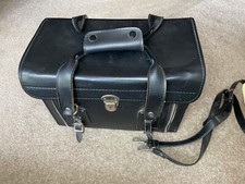 vintage black camera case