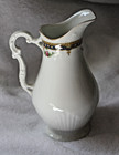 Vintage Richard Ginori Porcelain Creamer Pitcher Gold Trim Made In Italy — photo 1
