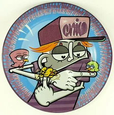 Spoleto Plate Limited Edition Street Art Urban Art Graffiti Chivitz 9.5"