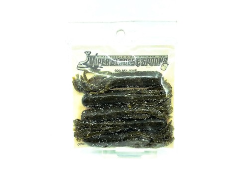 Get Bit Baits X Viper Tackle Finesse Soft Tube Bait 2 1/2", pinna di zucca verde co - Foto 2 di 2