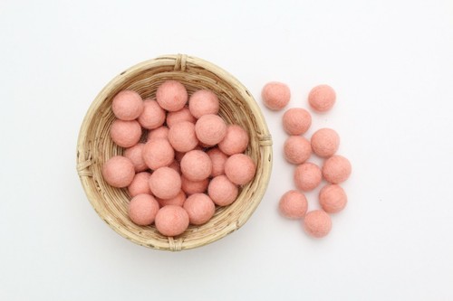 10 Filzkugeln 1 cm / 2,5 cm rot & orange Kugeln aus Filz Girlanden Mobiles Deko - Bild 6 von 27