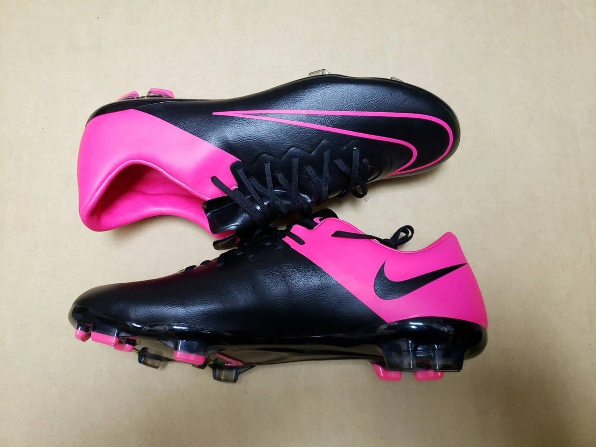 ik ben slaperig Typisch metro Nike Mercurial Veloce ll Leather FG 768808 006 Black Pink Soccer Cleats  size 5Y | eBay