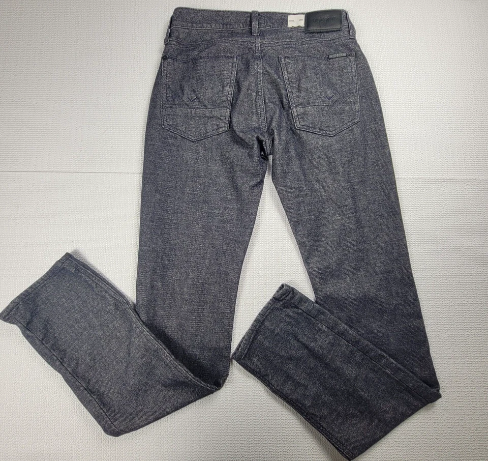 Pantalones de mezclilla Hudson Blake ajustados pierna recta para hombre talla 29x31 LEER Foto 2 de 4