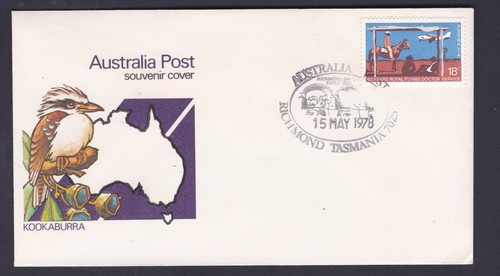 1978 RICHMOND TASMANIA DECIMAL STAMP AUSTRALIA POST SOUVINER COVER #A641