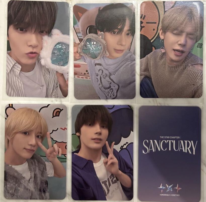 TXT The Star Chapter: SANCTUARY POP-UP STORE LUCKY DRAW Official