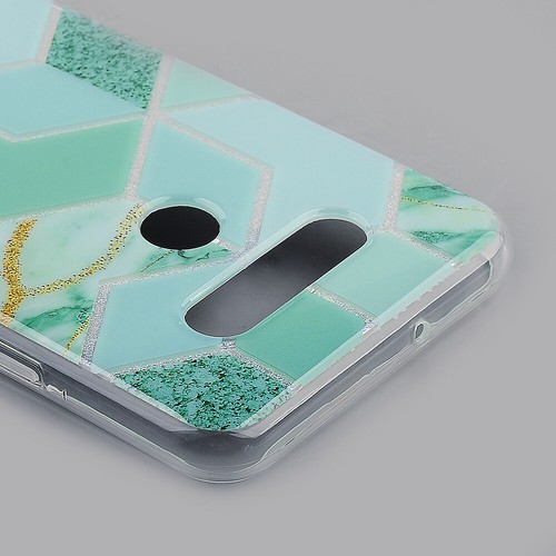 For LG K51 - Marble | Wood | Glitter Impact Shockproof TPU Soft Cover Case - Zdjęcie 24 z 27