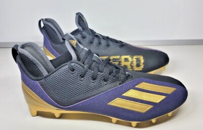 Adidas Adizero Scorch 2 SM Purple Gold Black Football Shoes  display picture 2