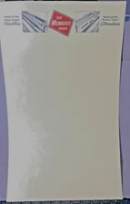 Milwaukee Road Letterhead Stationery Hiawathas Gold 14x9 Lot of 5 Vtg Railroad