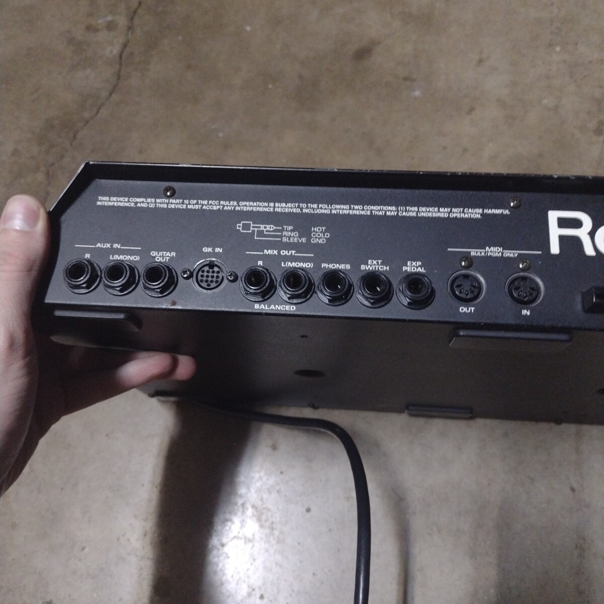 Roland Vg8 guitar synthesizer Multi Effects Floorboard Pedal eBay