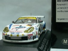 WOW EXTREMELY RARE Porsche 996 911 GT3 RS #84 T2M Le Mans 2003 1:43 Minichamps