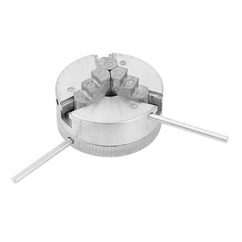 Z011 3 Manuelle Drehfutter Self-Center-Bohrfutter für Drehmaschine Werkzeug ~~ - Bild 8 von 10