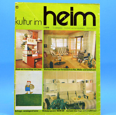 GDR culture in home 3 1979 Jena MDW 80 circus Manfred Bofinger Bucharest grasses L