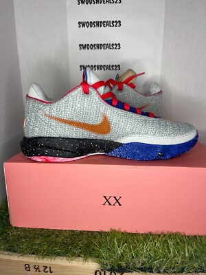 Nike LeBron 20 Nike Lifer Silver Blue Yellow Black DJ5423  display picture 1