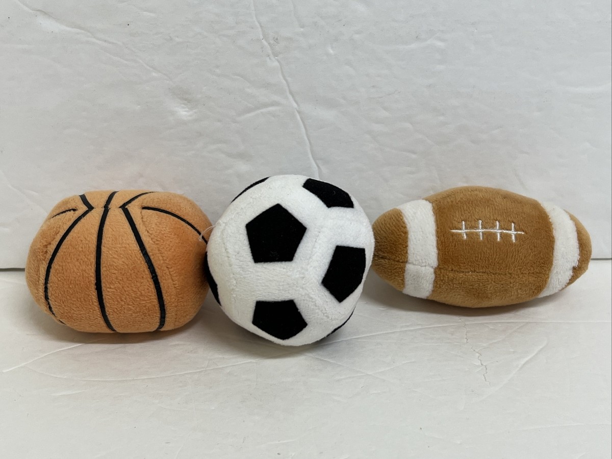 Baby Gund My First Sports Bag Stuffed Plush 3 Balls Soccer Baby Gund My First Sports Bag Stuffed Plush 3 Balls Soccer