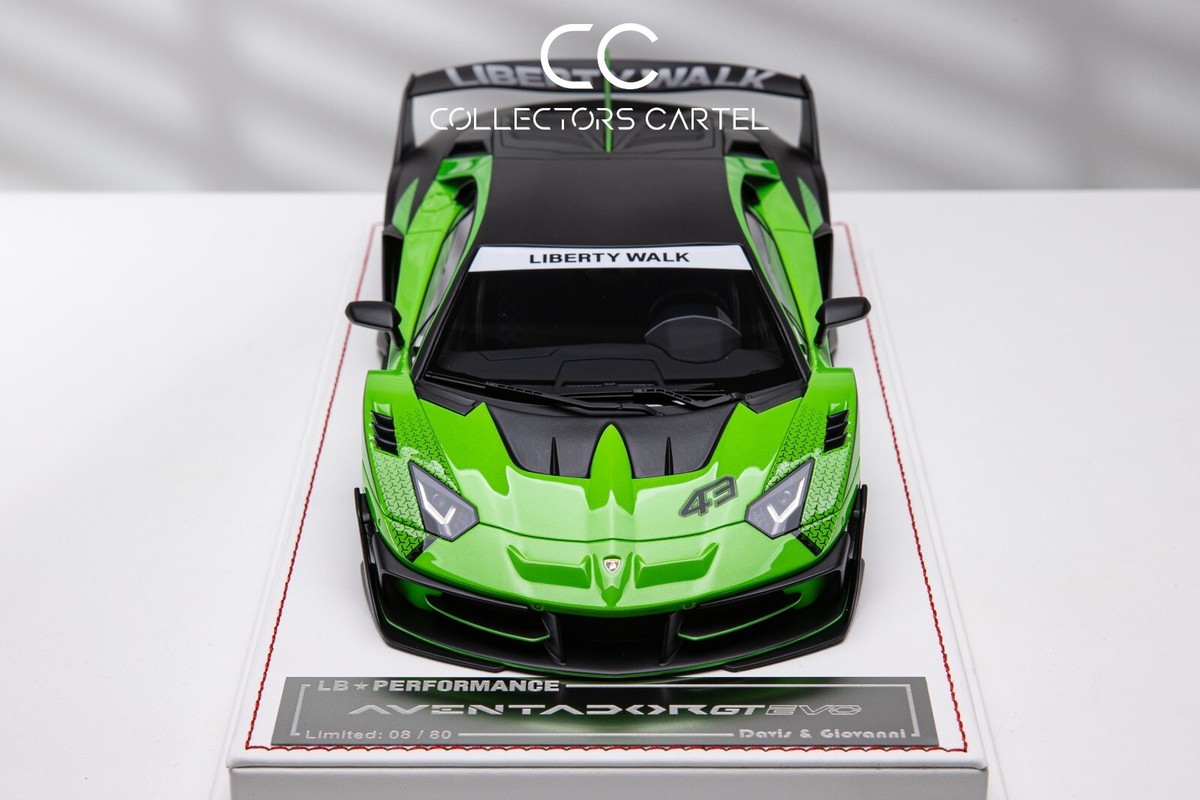 Lamborghini Aventador GT EVO LBWK (Green/Black) [Davis & Giovanni
