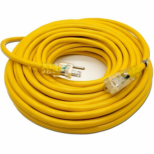 12 Gauge Heavy Duty Lighted Extension Cords SJTW Indoor / Outdoor 15-Amp Cord - Picture 21 of 22