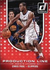 2014-15 Donruss Production Line Assists #1 Chris Paul Clippers