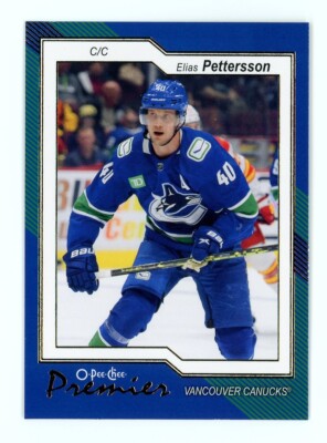 2023-24 O-Pee-Chee Premier Elias Pettersson #P-40