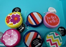 Portable Pop Up Hairbrush with Mirror