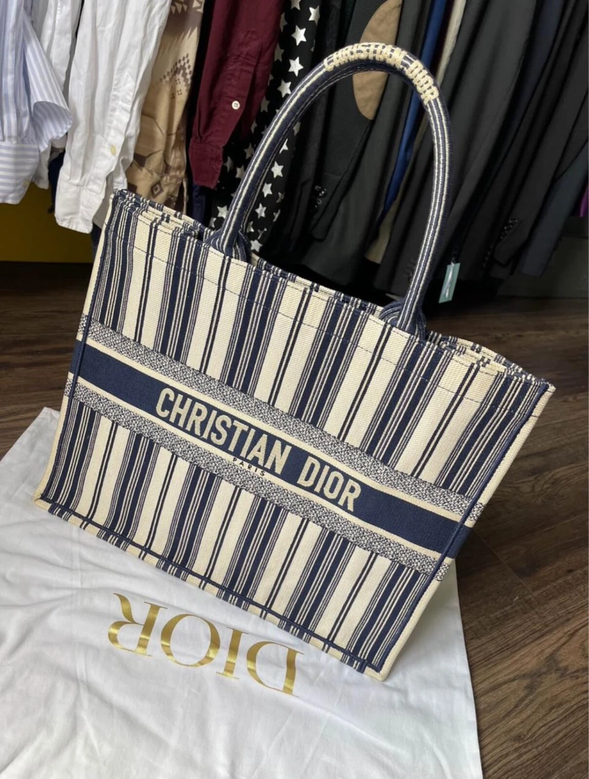 Christian Dior   Sac fourre tout   Limité   Large