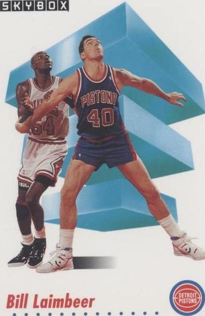 1991-92 Skybox - Bill Laimbeer #85 - 1 of 2