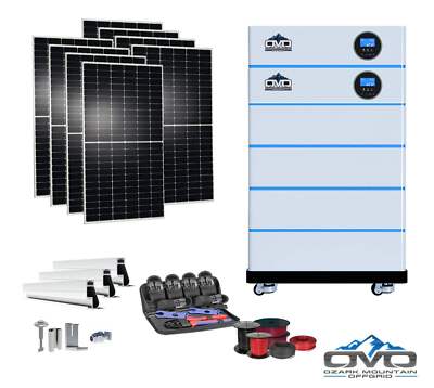 4.4KW OMO All-In-One Customizable Stacking Inverter/Battery System 120/240 11000