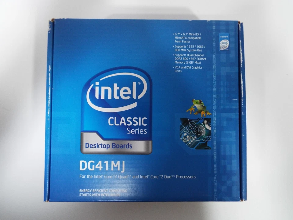 Placa madre sellada Intel DG41MJ G41 LGA775 Intel G41 Express Mini-ITX para C2D - Imagen 2 de 4