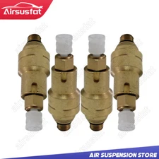 4x Air Suspension Risidual Pressure Copper Valve for Audi A8 D3 Allroad Quattro